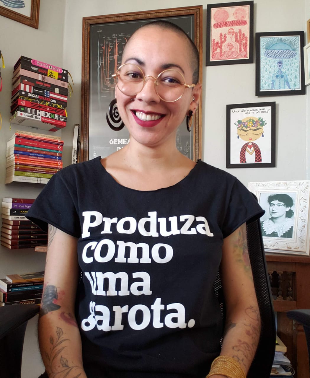Retrato de Samara Xavier